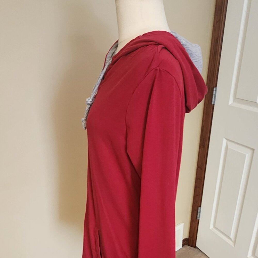 ROOTS, Active, Red, Hoodie, Sweatshirt, Size L, Women’s
